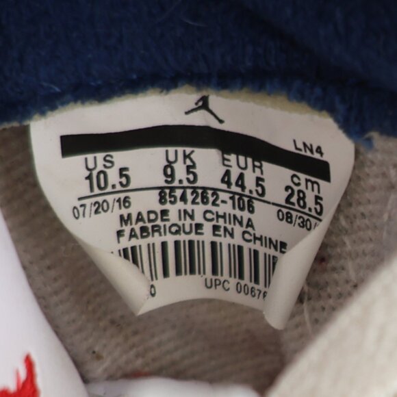 Nike Air Jordan 3 Retro OG Mid True Blue 2016 Men's US Size 10.5 Sneakers - Picture 3 of 12